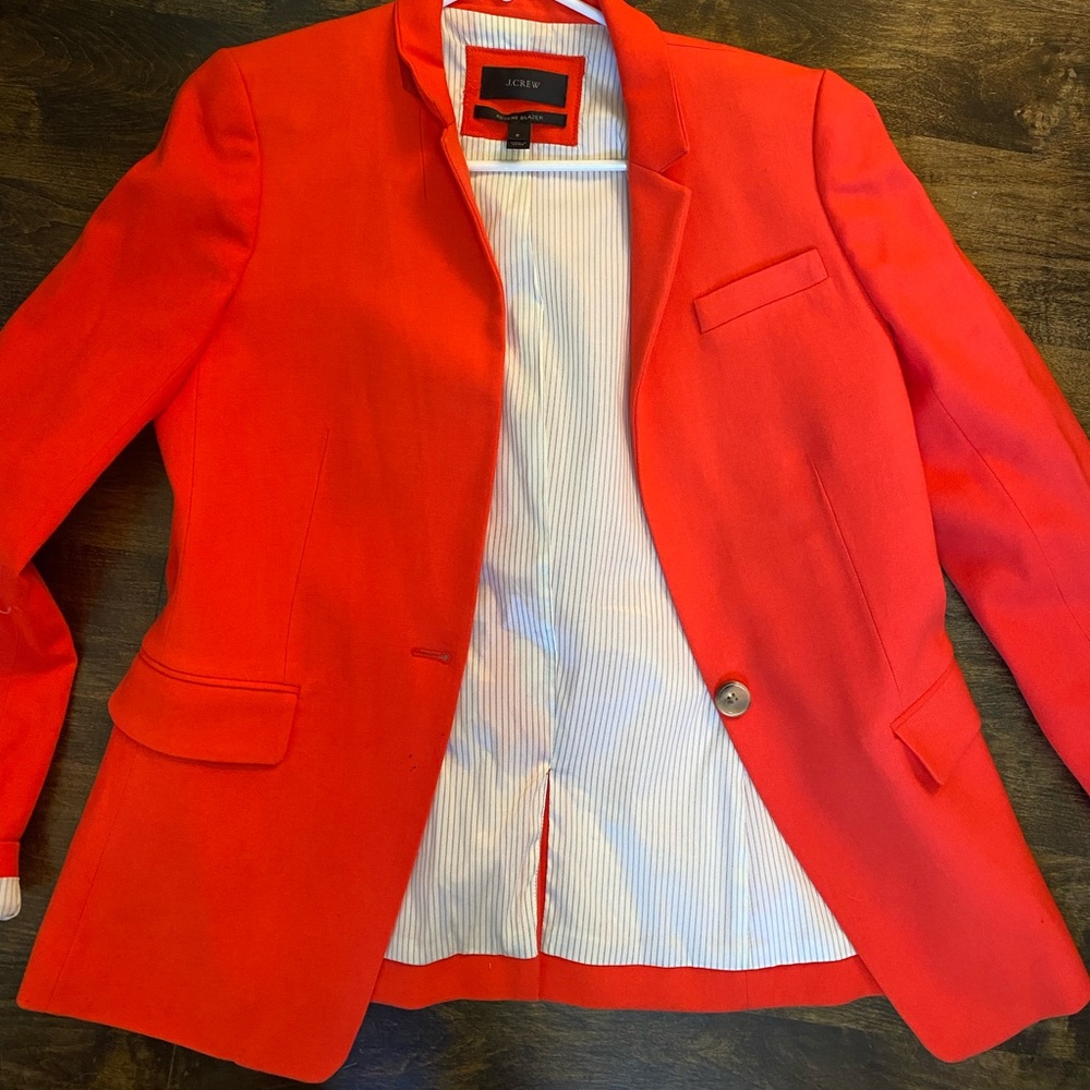 J crew regent blazer size 8